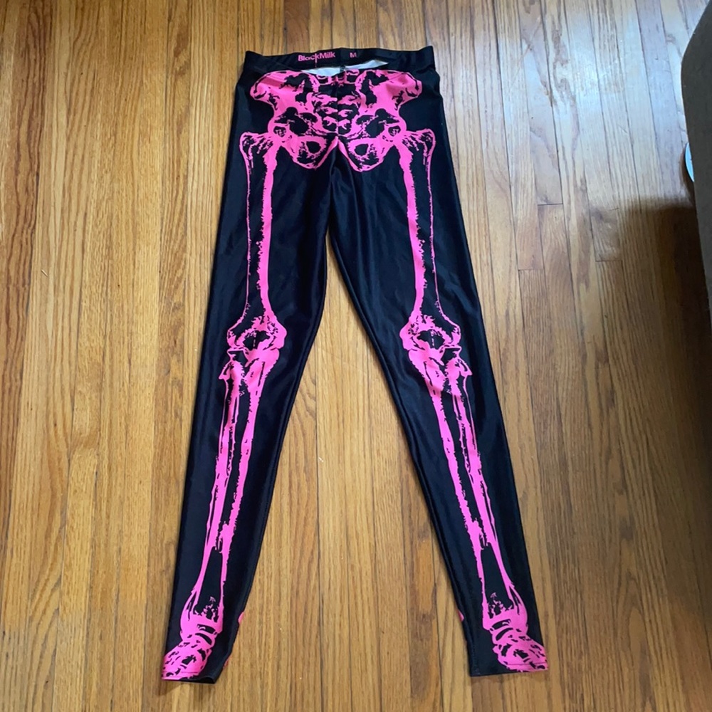 Black Milk PINK Dem Bones - M